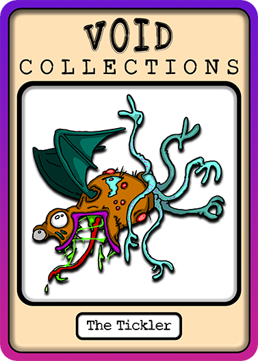 A picture of the The Tickler card with its standard border.