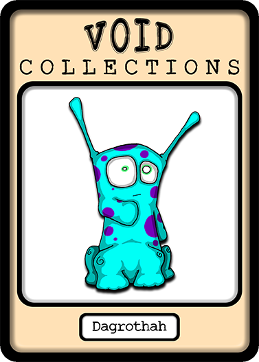 A picture of the Dagrothah card with its standard border.