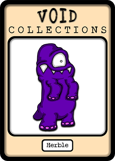 A picture of the Herble card with its standard border.