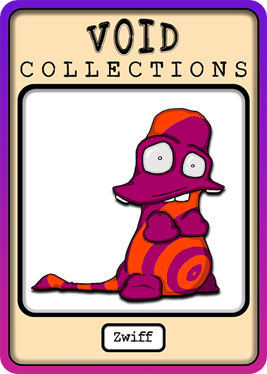 A picture of the Zwiff card with its standard border.