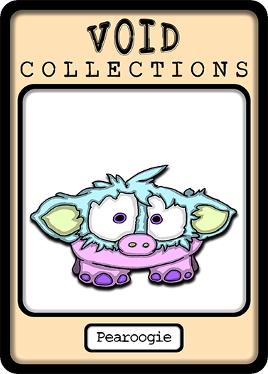 A picture of the Pearoogie card with its standard border.