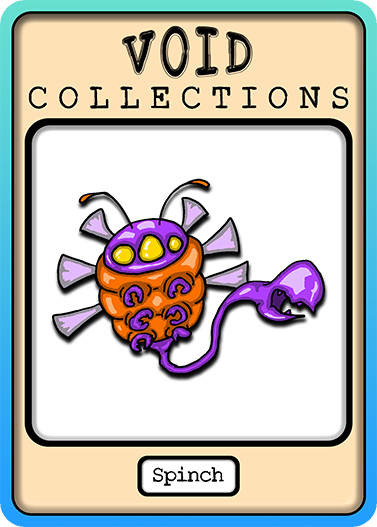 A picture of the Spinch card with its standard border.