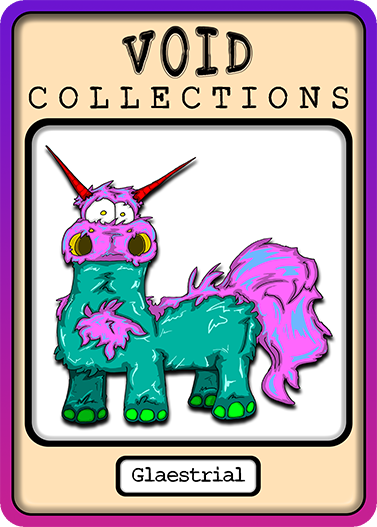 A picture of the Glaestrial card with its standard border.